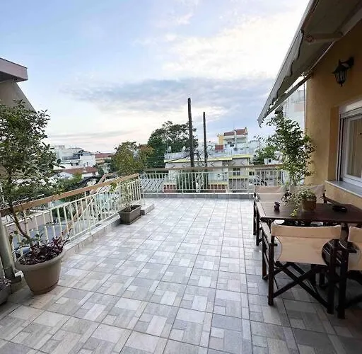 Daire Sunny Rooftop House Selanik