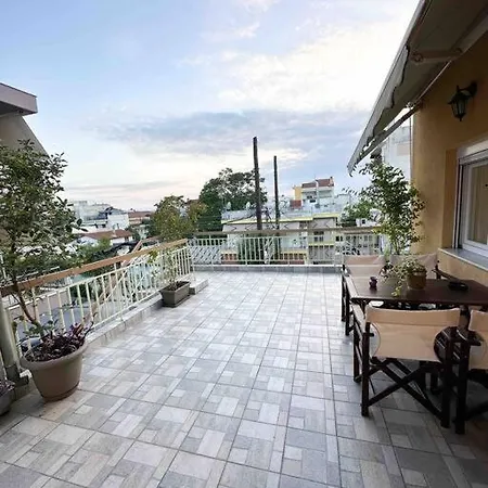 Apartman Sunny Rooftop House Szaloniki